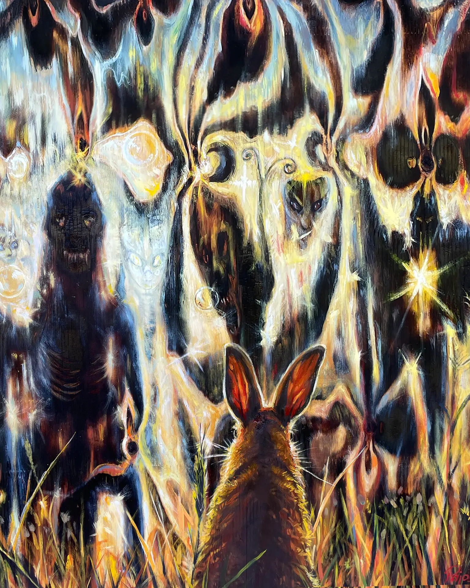 The First Contact (detail)